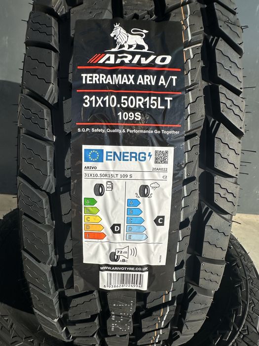 Нови джипови гуми ARIVO TERRAMAX ARV A/T 31X10.50R15 109S БОРД 31105015  3110.5015