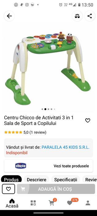 Centru activitati bebe sunete lumini