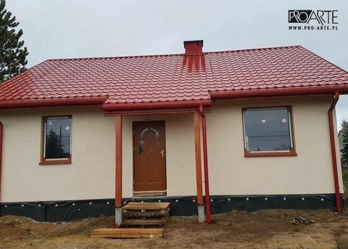 Confectionam case pe structura metalica modulare, cabane tip A