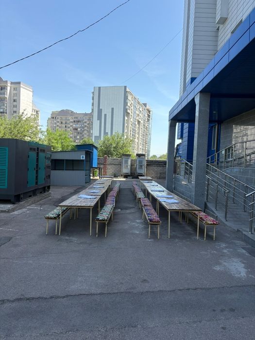 Аренда палатки и стол стулья