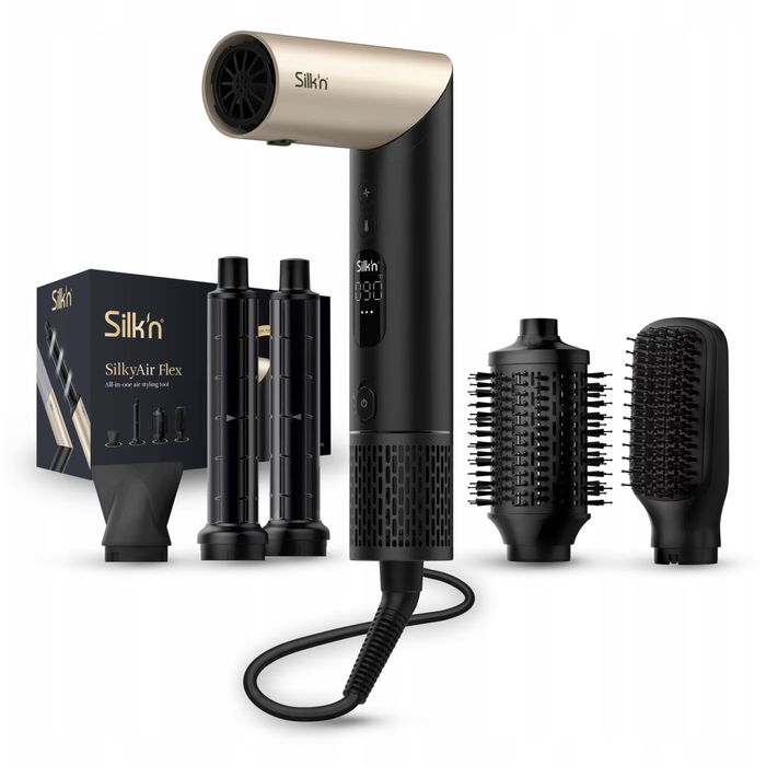 ОРИГИНАЛЕН Silk’n SilkyAir Flex – Професионален мултистайлер 2в1