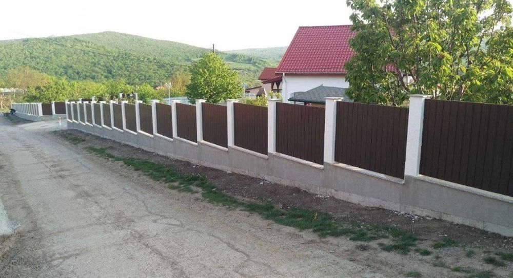 Garduri din panou stil jaluzele, din sipca metalica, tabla, plasa, BCA