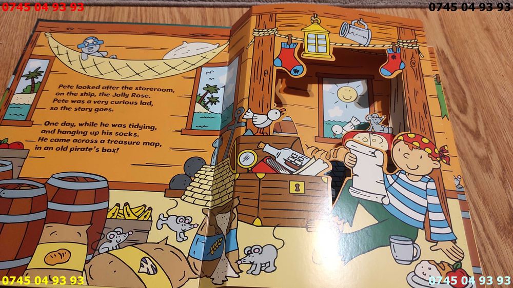 carte carti pirate petes 3D adventure in engleza