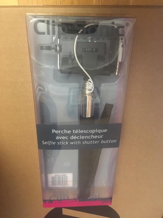 Палка для селфи / selfie stick Clip Sonic Galeries Lafayette. Новая.