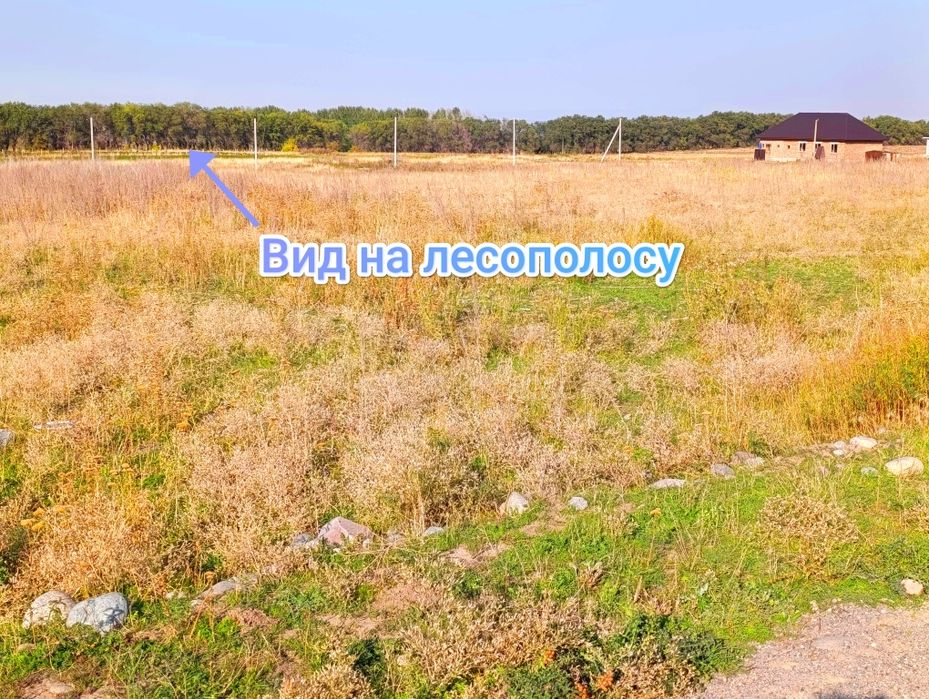 Участок 6 соток в пригороде Талгара