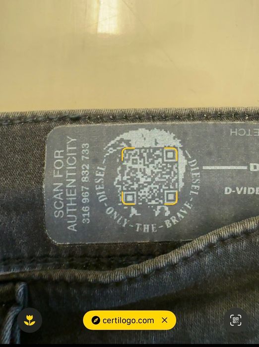 Дънки Diesel W34