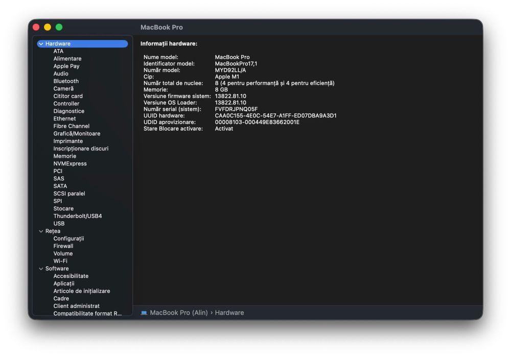 Macbook pro m1 13 inch 512gb
