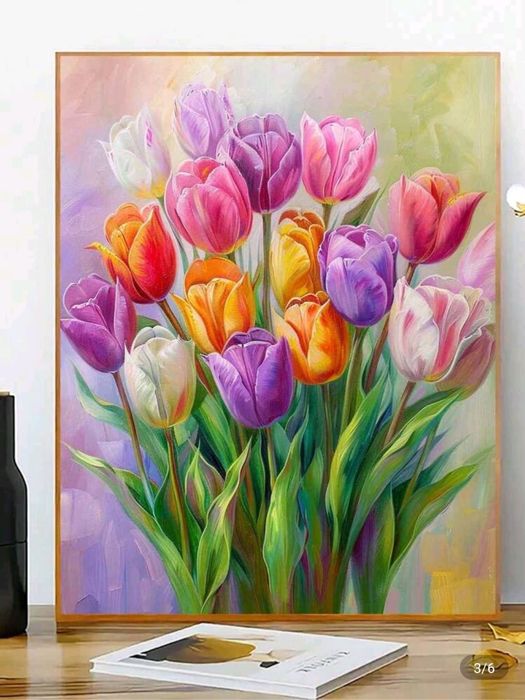 Рисуване по номера Лалета