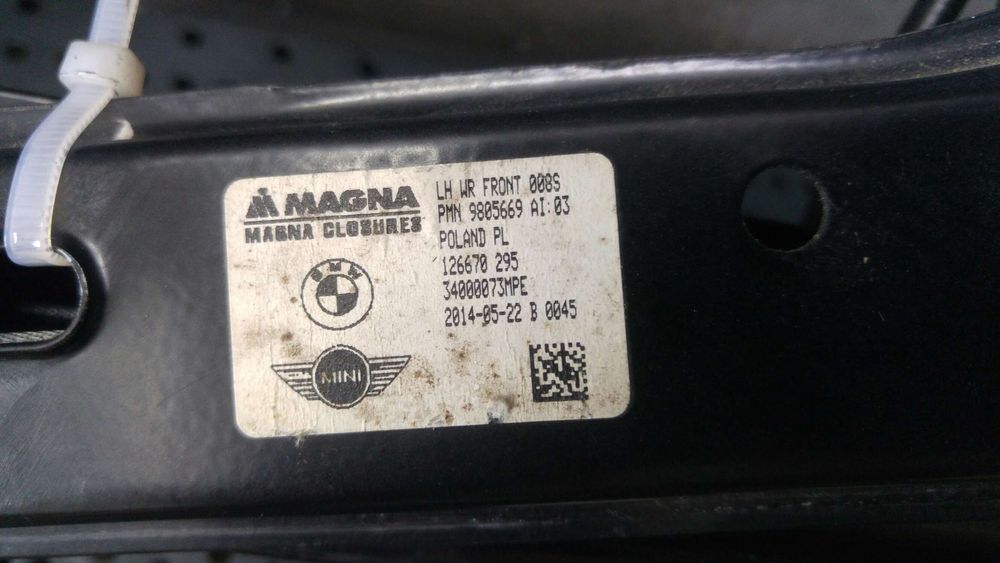 Macara geam electric stanga fata mini countryman r60 126670295 9805669
