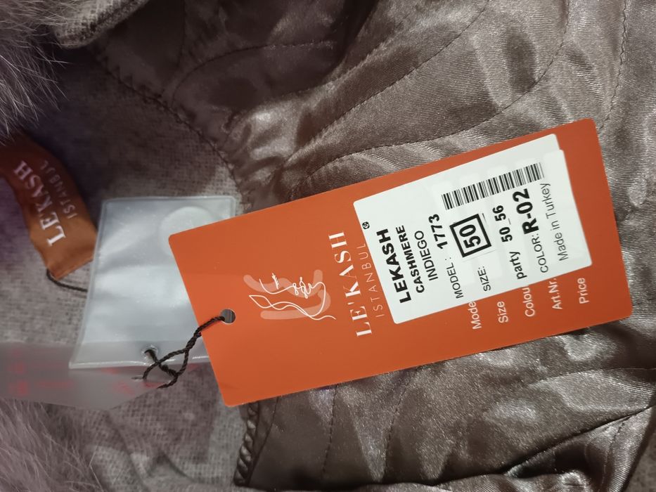 Продам турецкое женское пальто