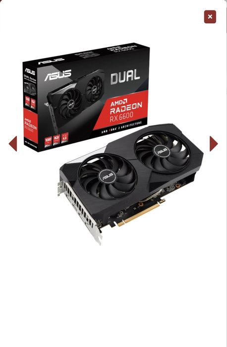 Placa Rx6600 8 gb
