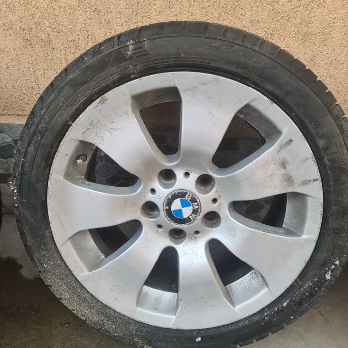 Jante bmw r17 + cauciucuri iarna