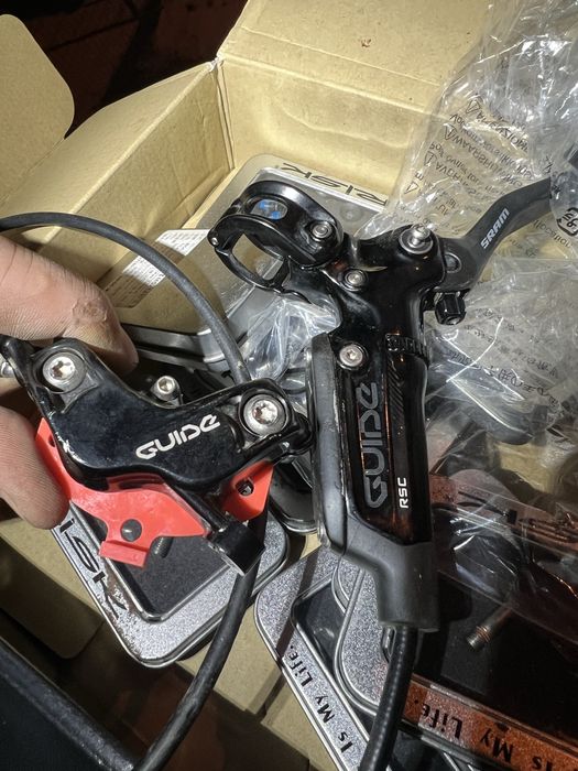 Adidasi spd shimano, pedale spd, frana sram guide rsc