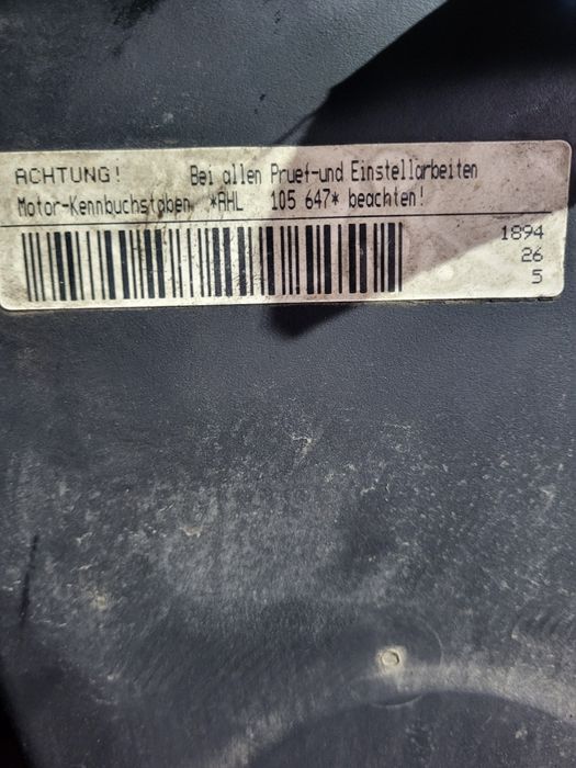 Motor Volkswagen Passat 3B2 1996 - 2001 1.6 Ahl