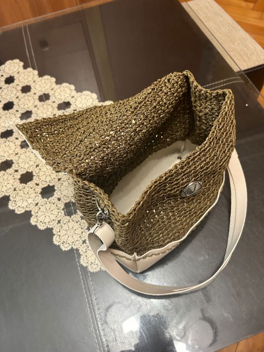 Ръчно изплетена дамска чанта