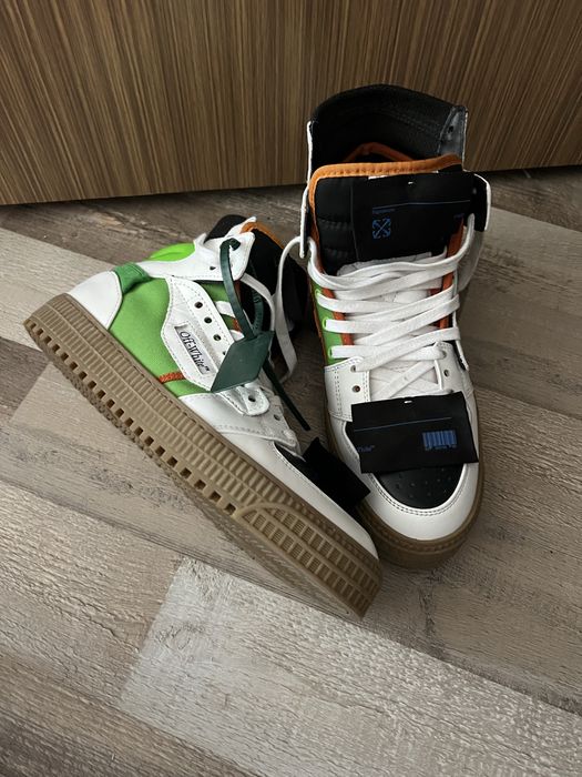 OFF-White Off-court 3.0 High-Top Sneaker White Green