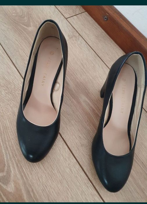 Pantofi eleganti/casual de dama, negri, marimea 36