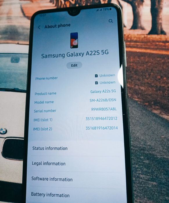 Samsung A22s 5G.