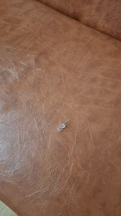 Canapea mica din piele ecologica 120 cm lungime