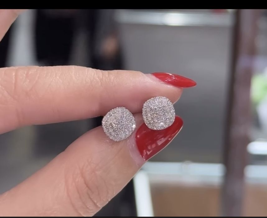 Бриллиантовый пусет