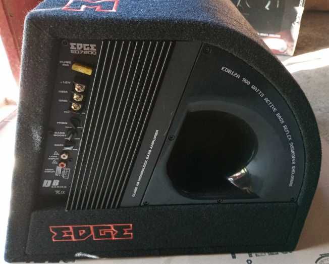 Сабвуфер EDGE EDB12A почти НОВЫЙ