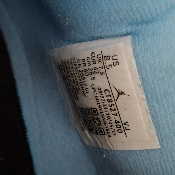 Vand jordan 4 university blue