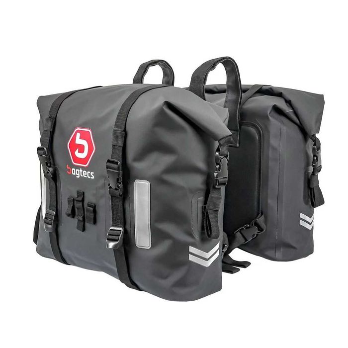Genti moto laterale impermeabile Bagtecs WP8 2x30L