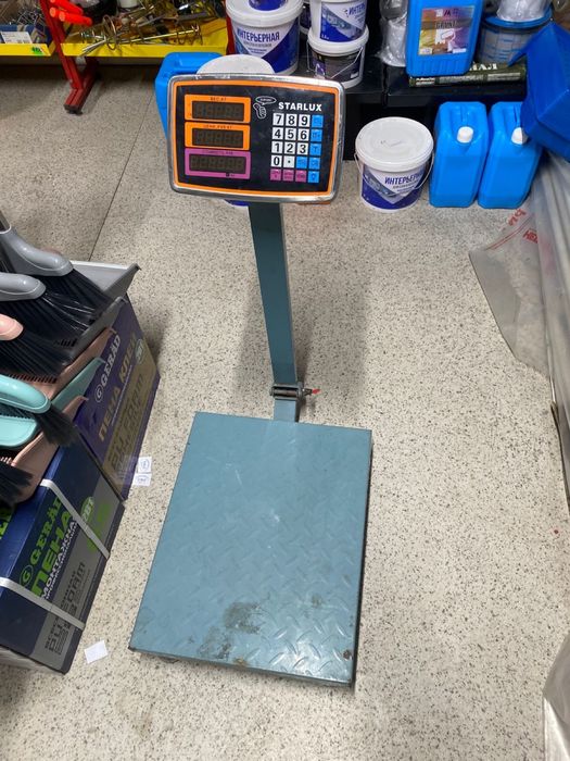 Весы 350кг электронные