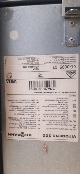 Centrală  termică wiesmann vitodens 300