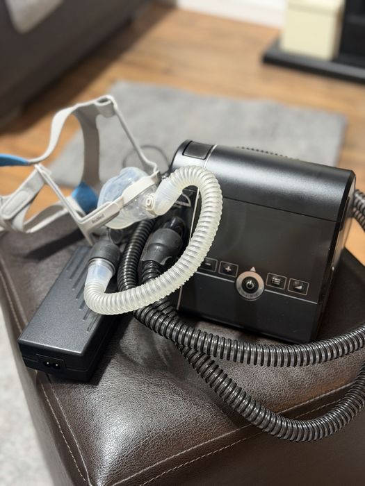 Aparat CPAP Löwenstein Medical – pentru apnee în somn, cu mască și furtun