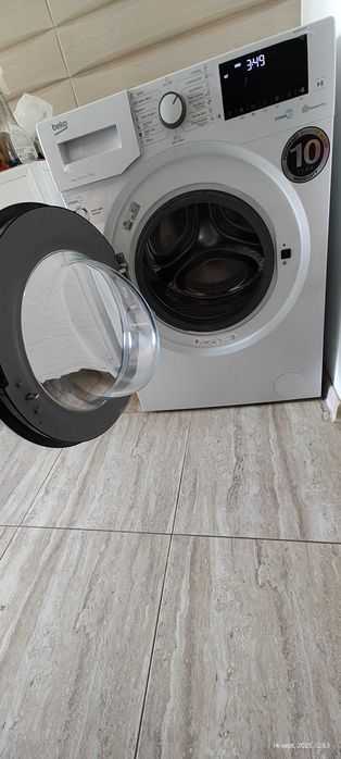 Masina de spalat rufe Beko,inverter,8 kg,1400 rpm,wifi,15programe