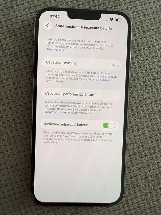 Vand Iphone 13 pro max 256 GB grey