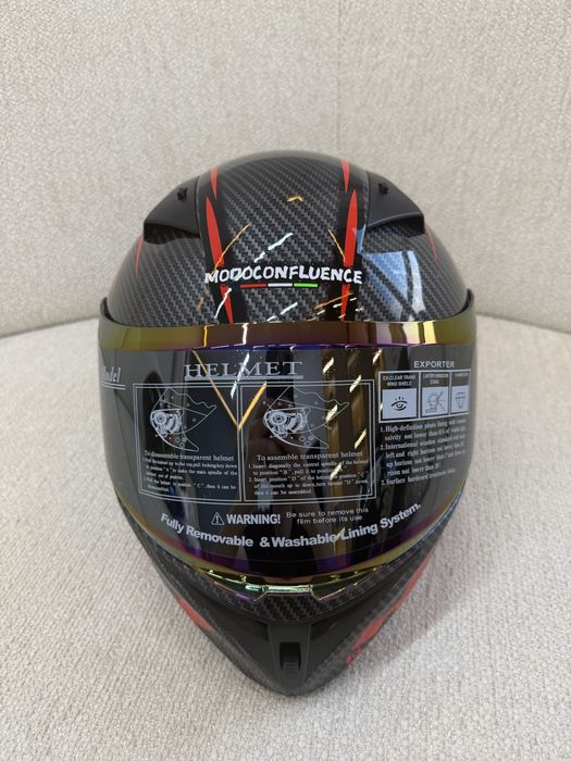 Мото шлем мопед шлем !