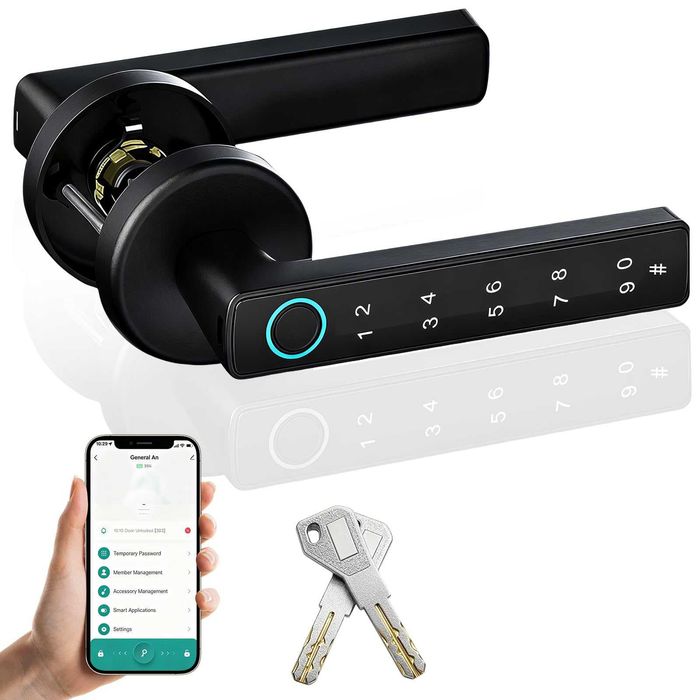 Smart Lock 5 in 1 cu Amprenta