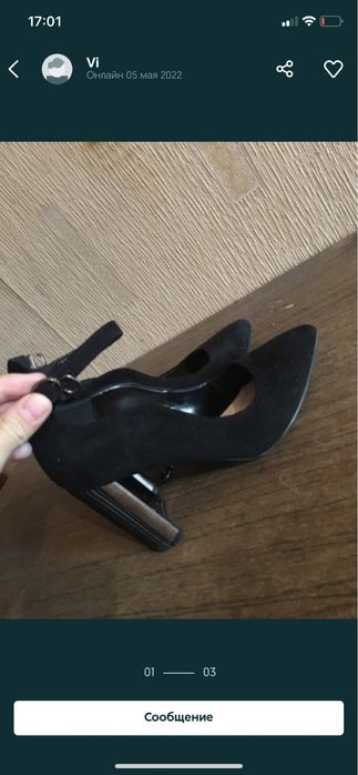 Туфли 36 размера, енди