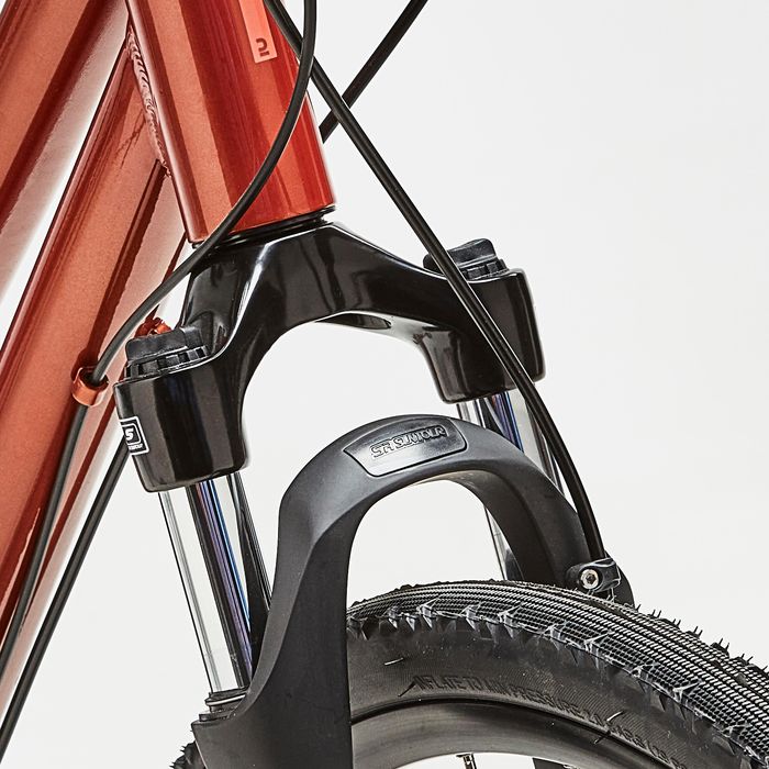 Bicicletă polivalentă Riverside 500 cadru jos - (SecondHand) Decathlon