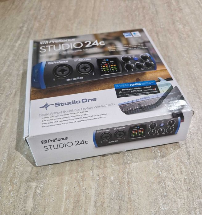Presonus Studio 24C – идеальное решение для домашней звукозаписи