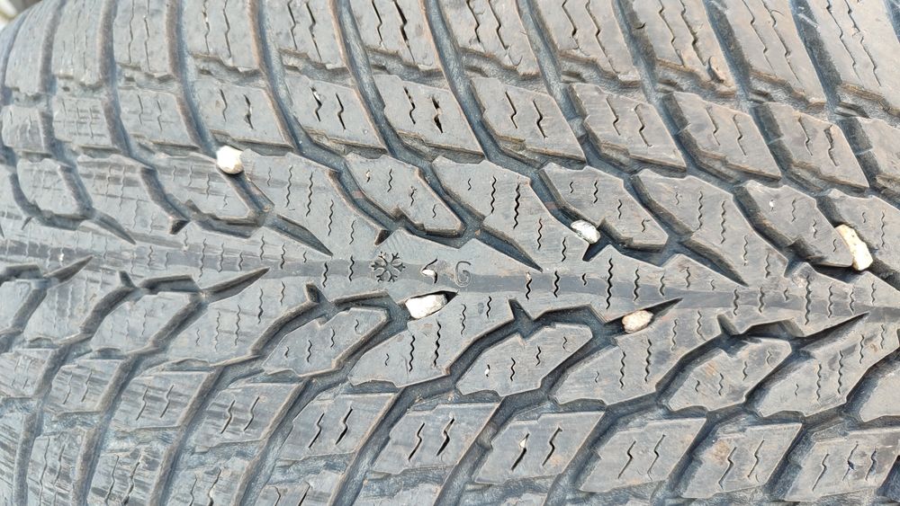 4бр. Nokian WR Snowproof 205/55/16 DOT 19, 6.5мм+