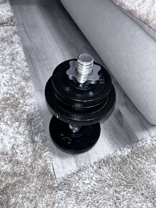 Дъмбел с регулируемо тегло 10 кг.