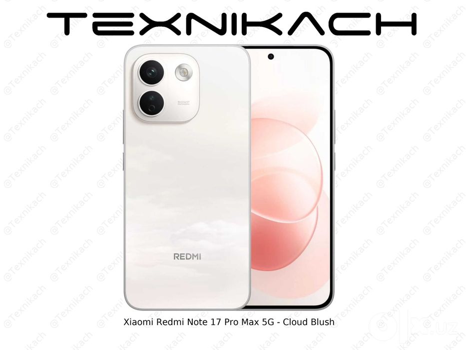 Xiaomi Redmi Note 17 Pro Max 5G • Yetkazib berish • Tekshirib to‘lash