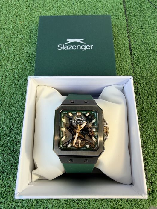 Slazenger автоматик в гаранция  силиконова каишка