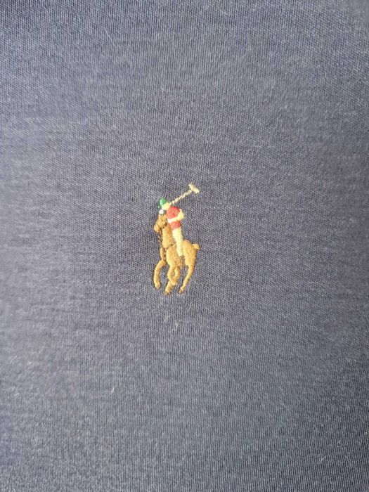 Оригинална мъжка тениска с яка POLO RALPH LAUREN