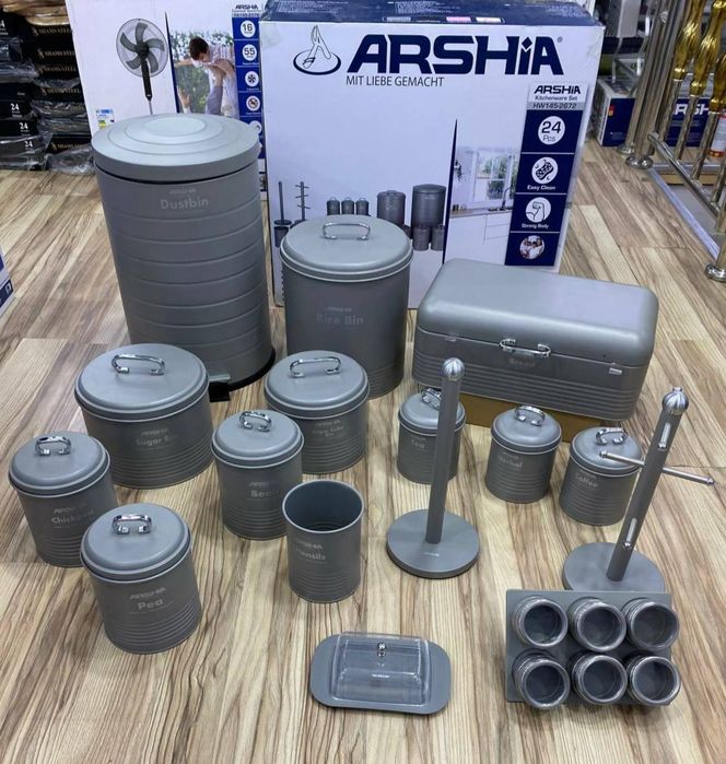 Кухонный набор контейнеров Arshia Premium 24 предмета