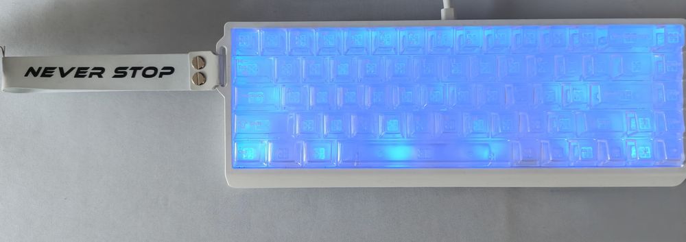 Эксклюзивная стильная клавиатура Mengzu | RGB | Бесшумная