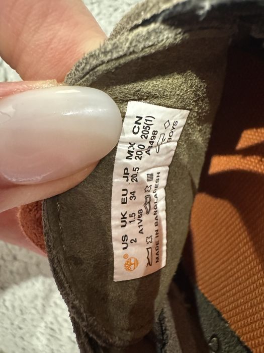 Туфли Timberland размер 34