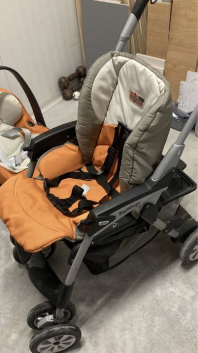 Peg Pereggo Детска количка + Кошче за кола