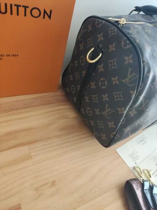 In stoc voiaj, geanta sport piele Louis Vuitton 1109.9