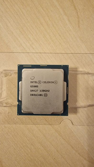 Procesor Intel® Celeron® G5905 Comet Lake, 3.50GHz, 4MB, Socket 1200