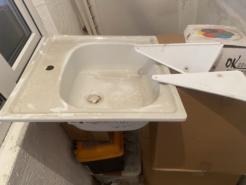 Эмалированная стальная мойка