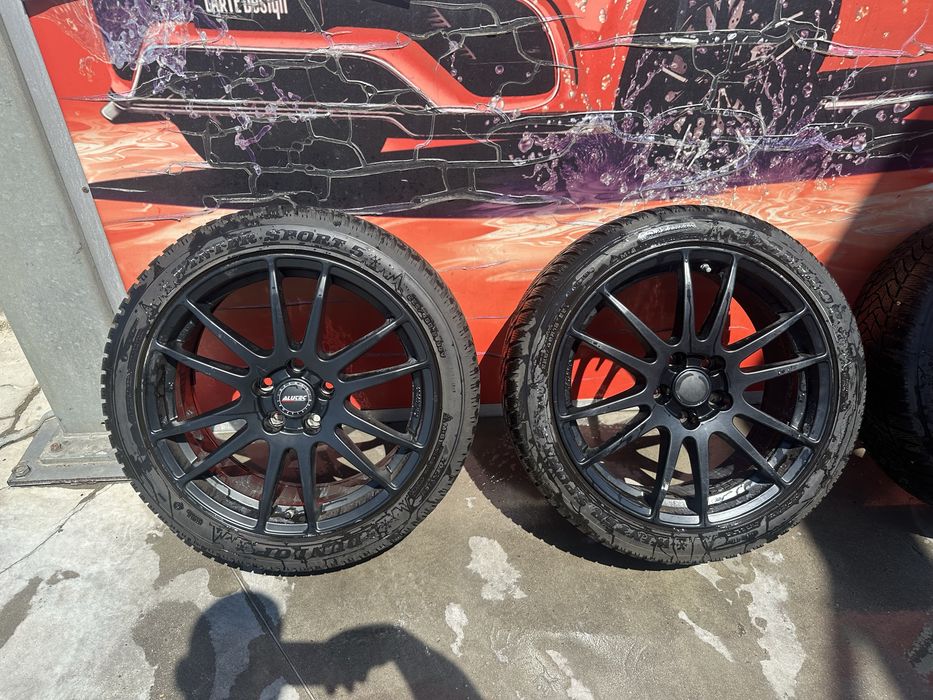 Jante Alutec Germany R18 | 5x112 | Senzori presiune | Anvelope Iarna Dunlop 225/45 R18 95V XL Oferta